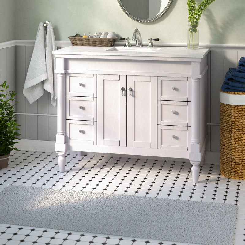 Darby Home Co Deina 42" Single Bathroom Vanity Set & Reviews Wayfair